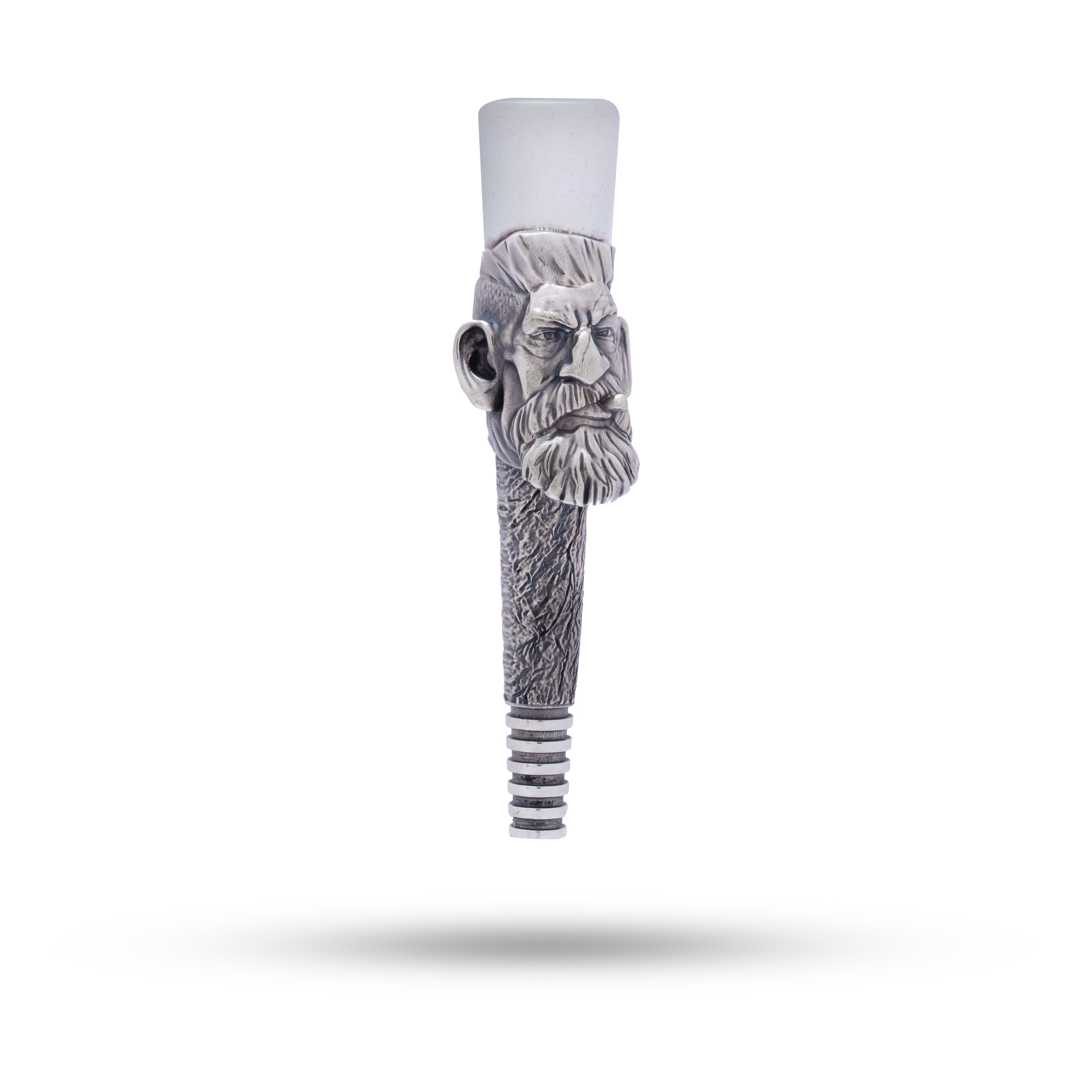 Hunter 925 Sterling Silver Hookah Filter with Oxidized Finish