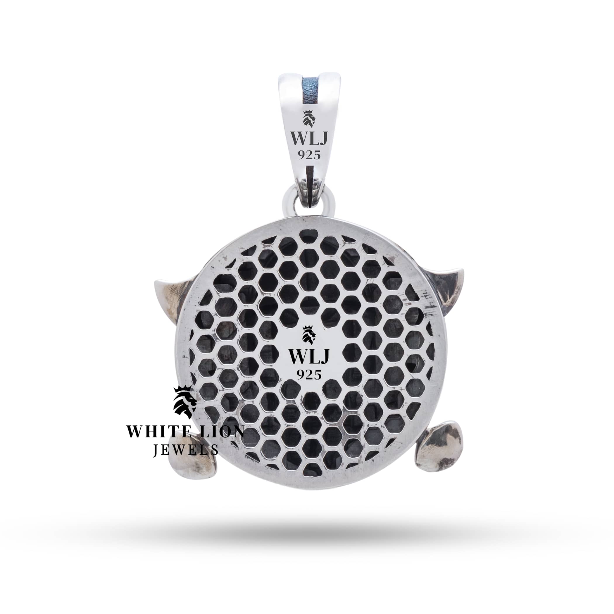 Styling example of the Viking Seafaring Pendant being worn, highlighting its size and elegance on a simple chain