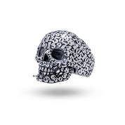 White Lion Jewels Bold Skull Ring