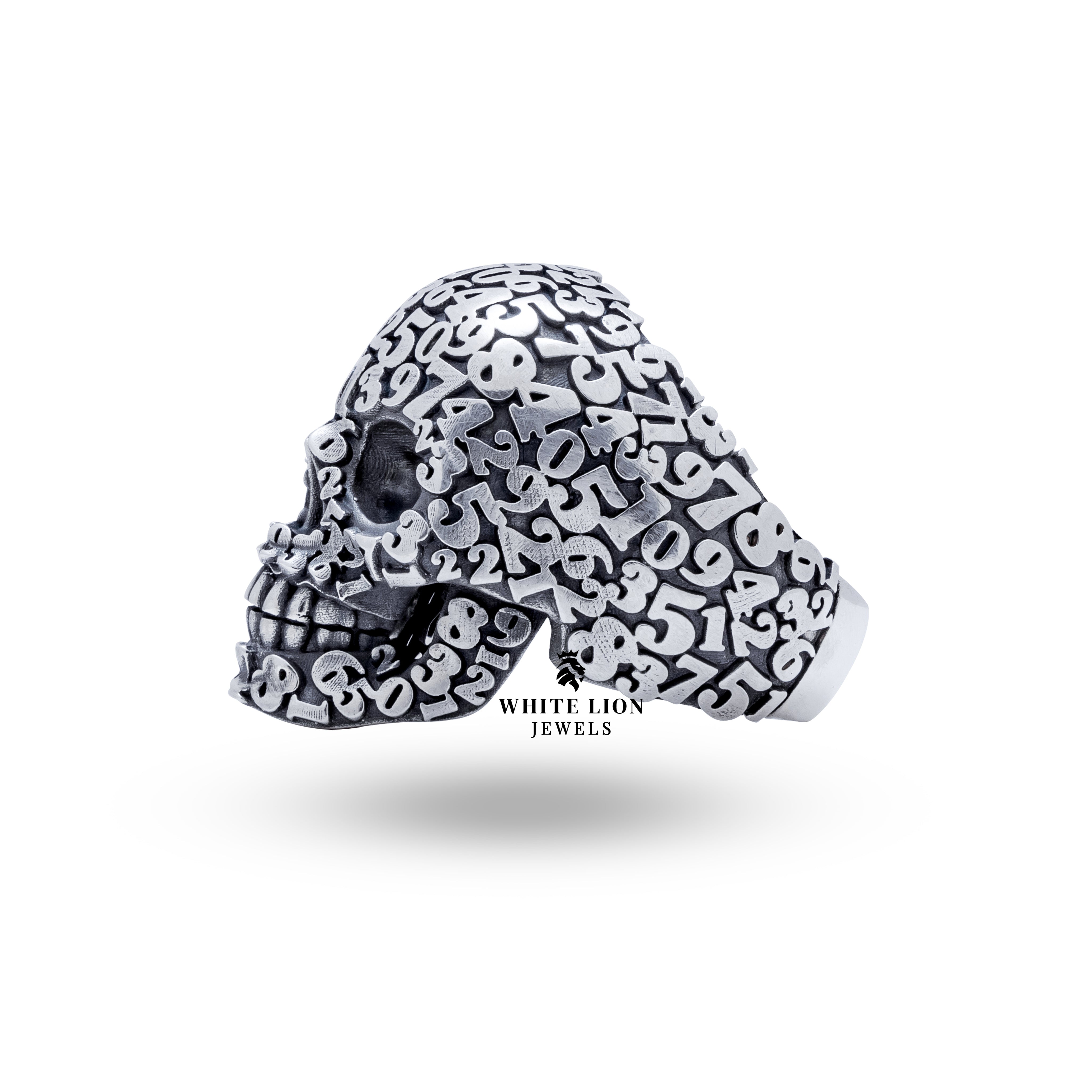 Artisan Crafted Silver Skull Ring