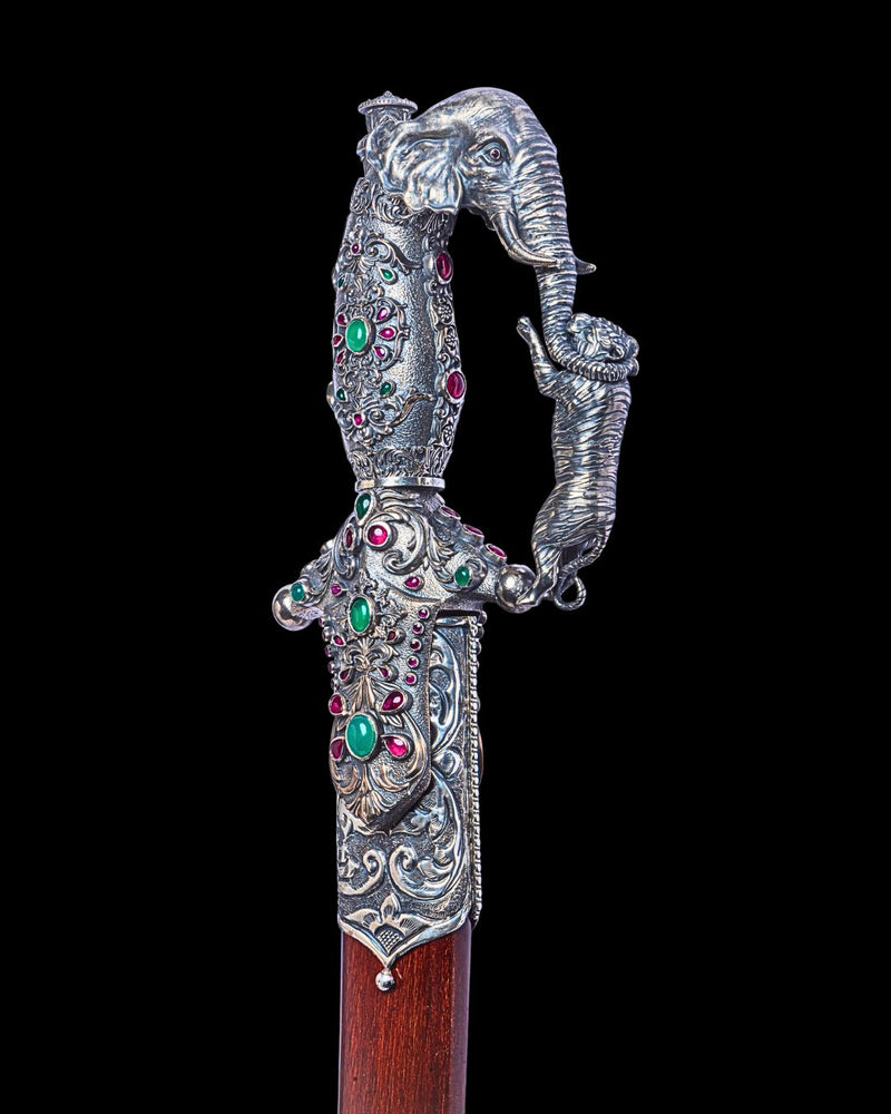 White Lion Jewels — handcrafted silver masterpiece detail