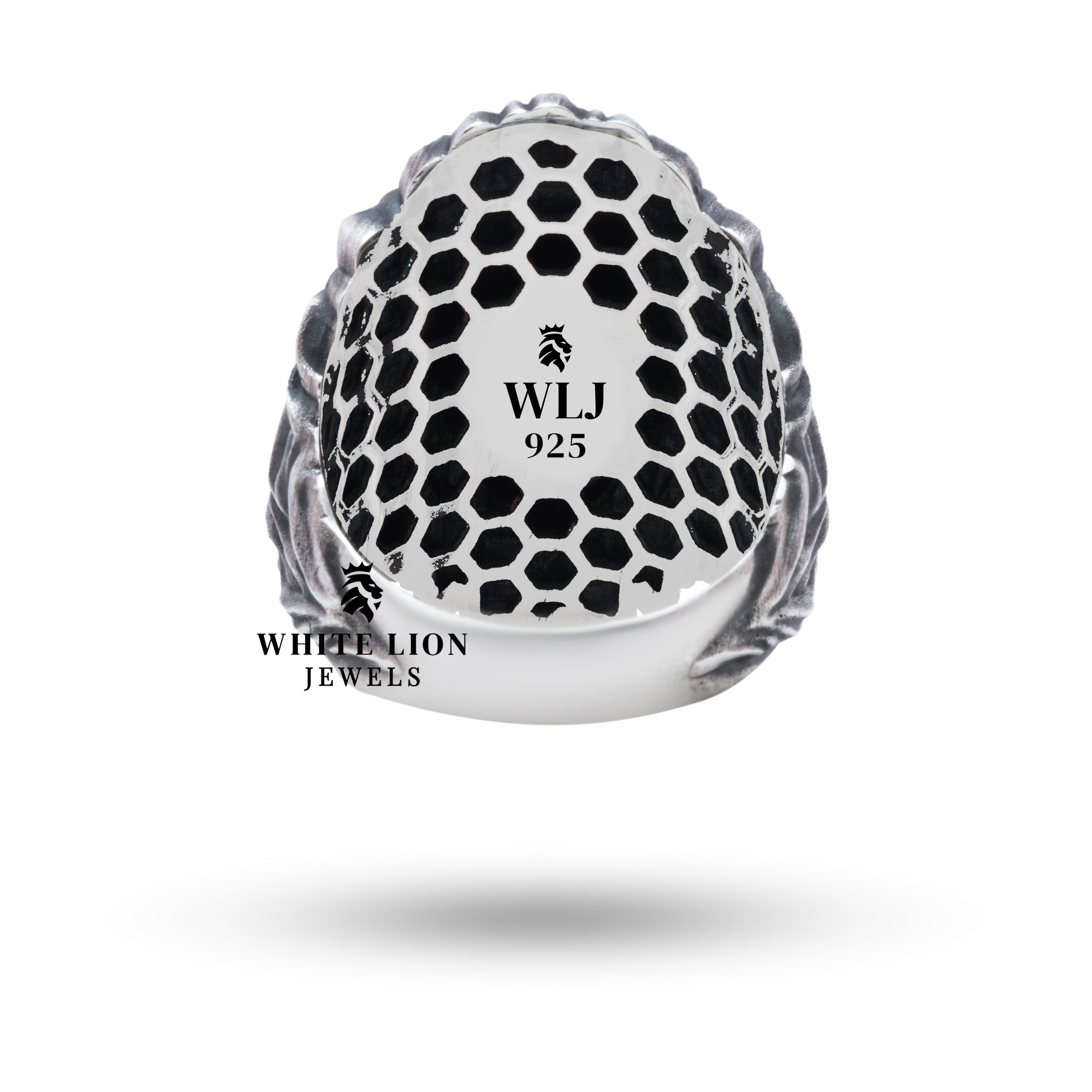 Premium packaging of the Roaring Lion 925 Sterling Silver Ring by White Lion Jewels, suitable for gifting