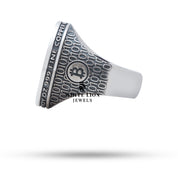 Luxurious artisan design, Bitcoin Sterling Silver Jewelry