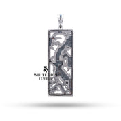 Handcrafted Sterling Silver Pendant, luxury design, 11g weight