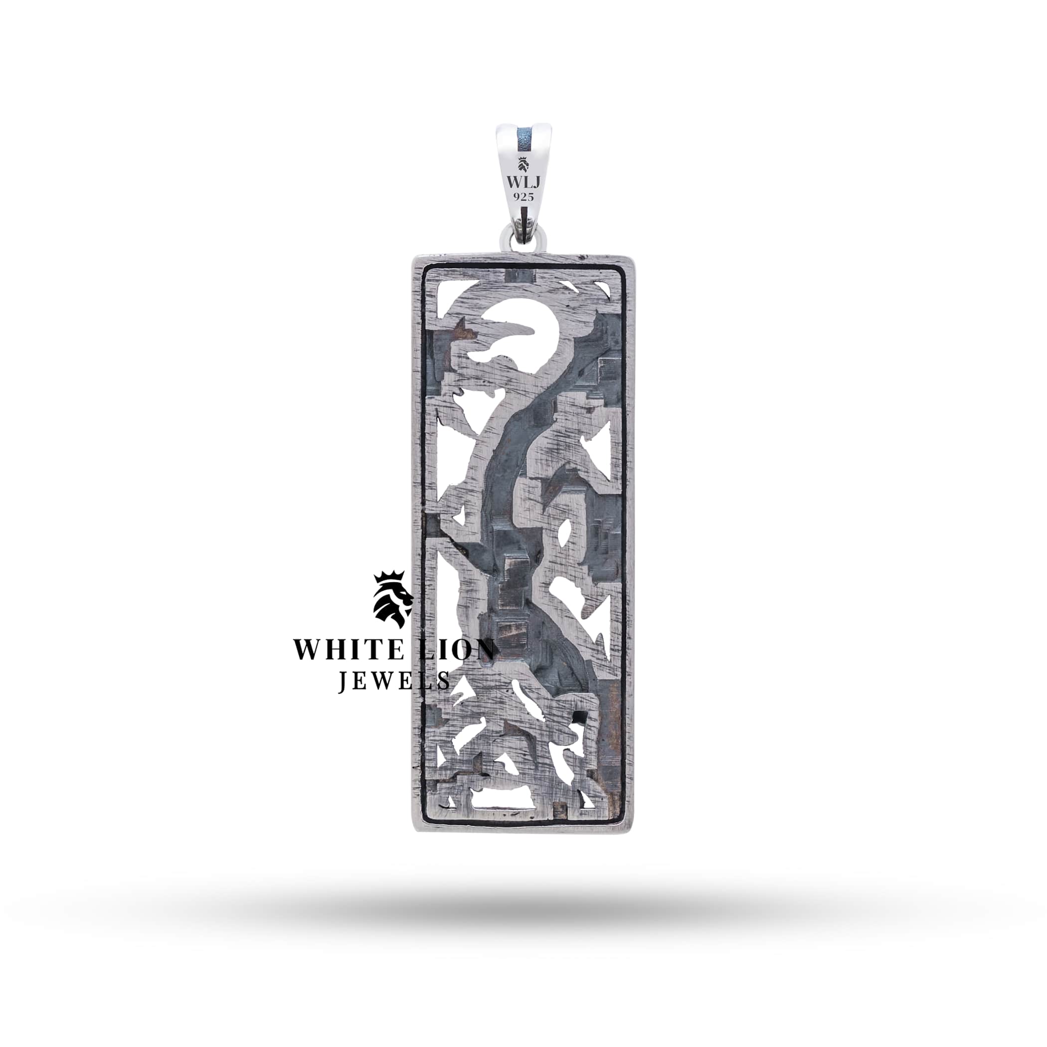 Handcrafted Sterling Silver Pendant, luxury design, 11g weight