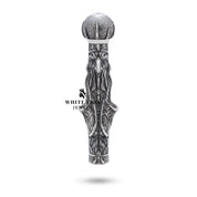 Side view of 925 Sterling Silver Lighter by White Lion Jewels