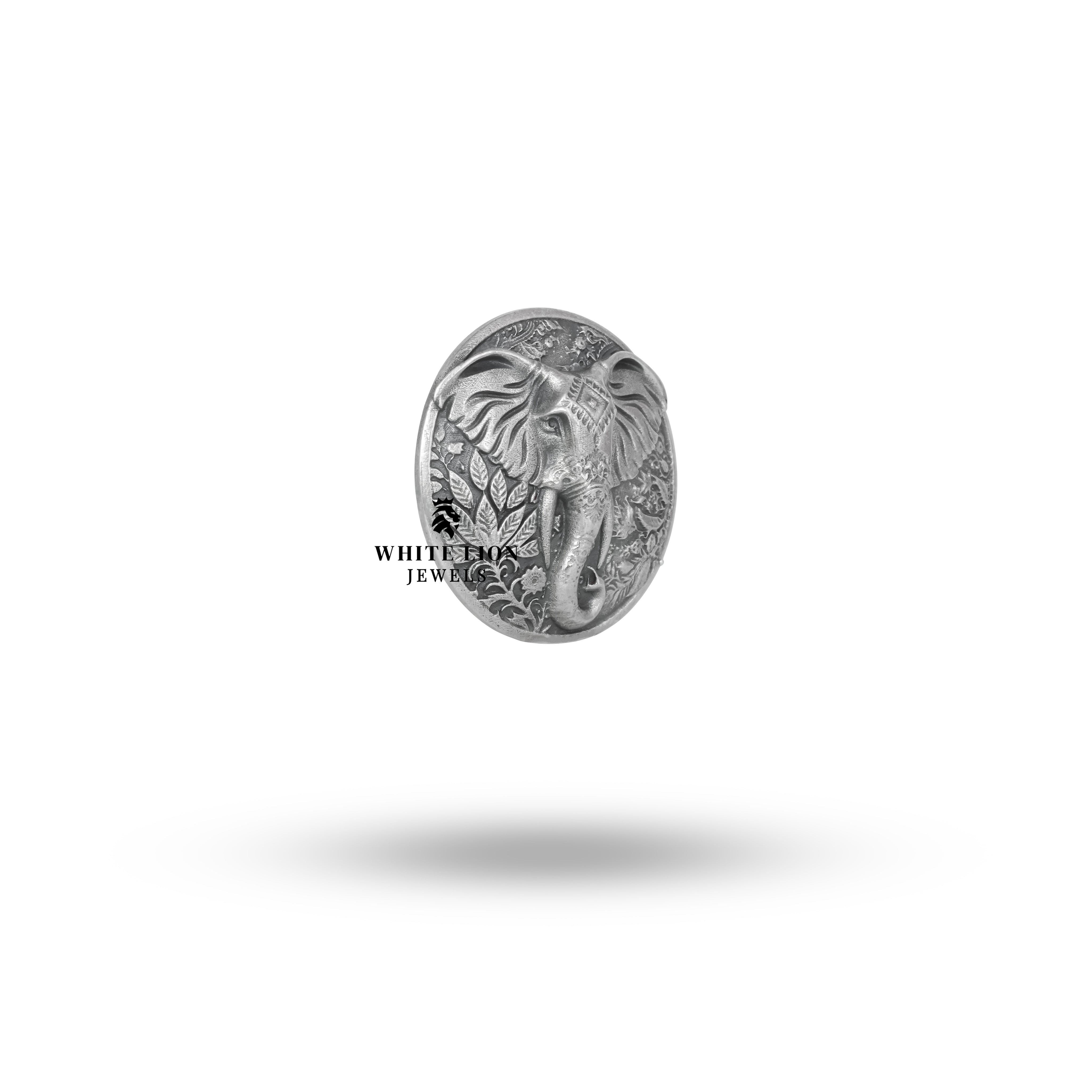 Elegantly crafted Royal Elephant Head Button Set perfect for traditional attire and formal wear.