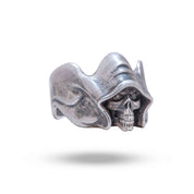 Gothic Devil Skull Skeleton 925 sterling silver ring