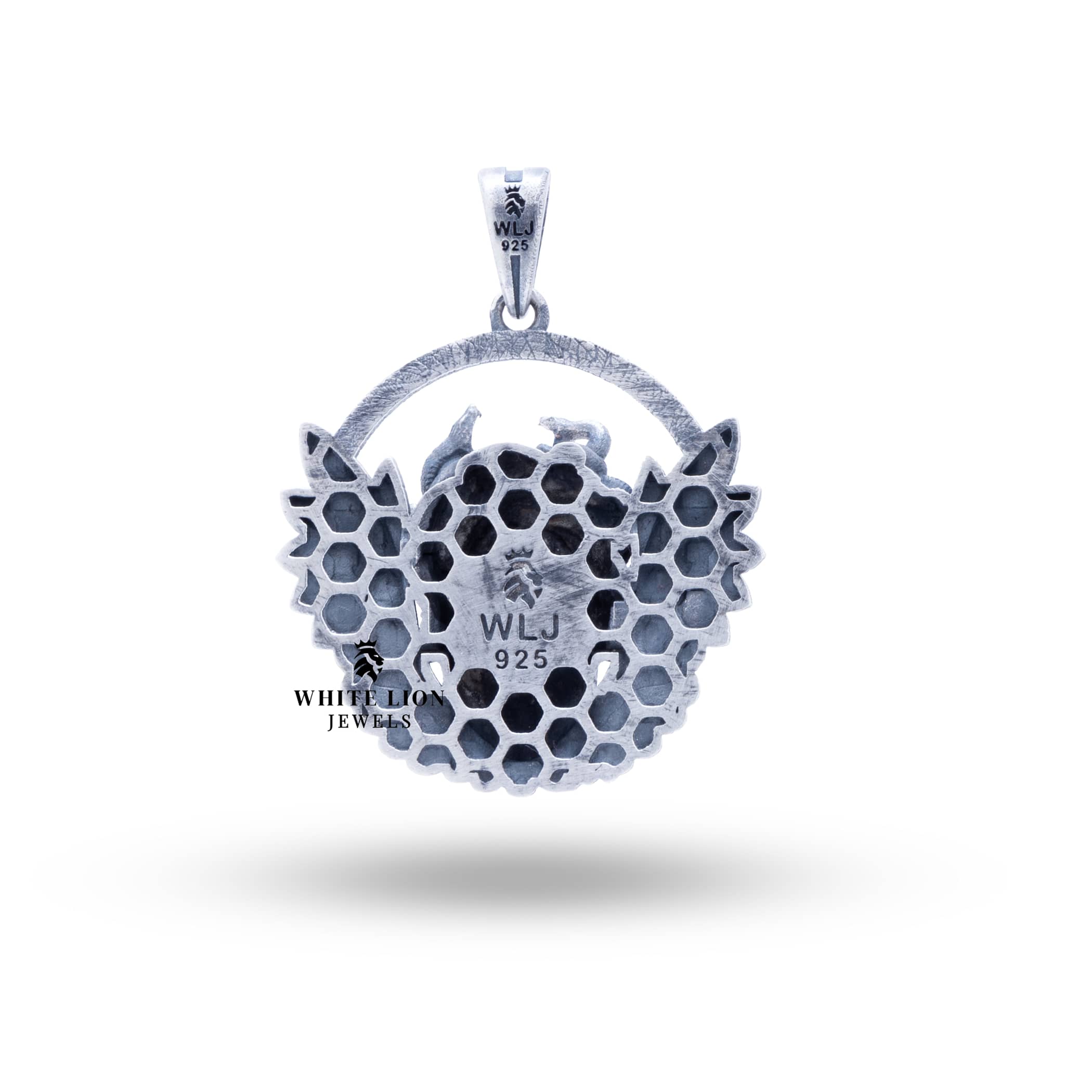 Elegant packaging of Medusa Wings 925 Sterling Silver Pendant for gifting