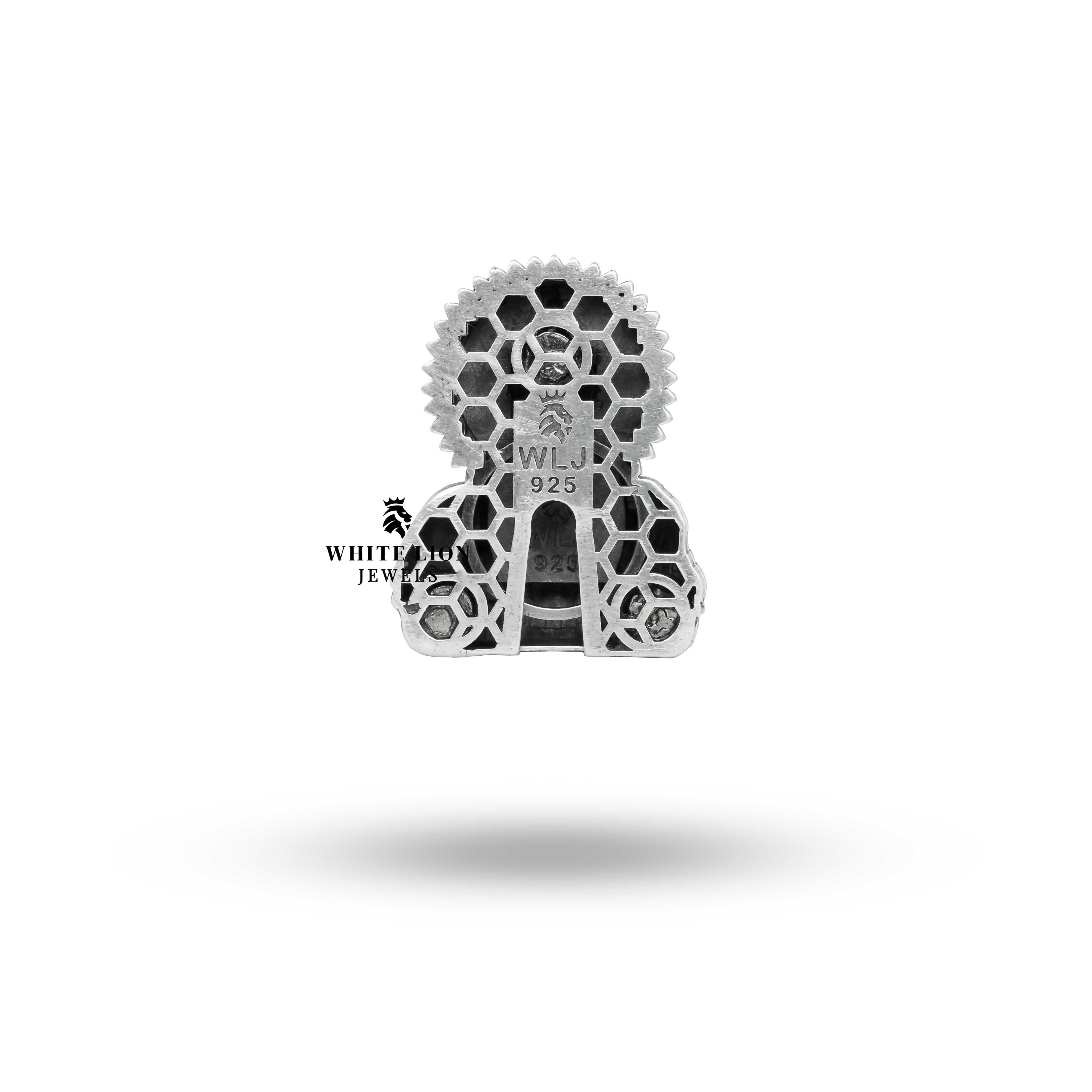 Blessing Hanuman Brooch beautifully presented in a gift box, perfect for milestone gifting.