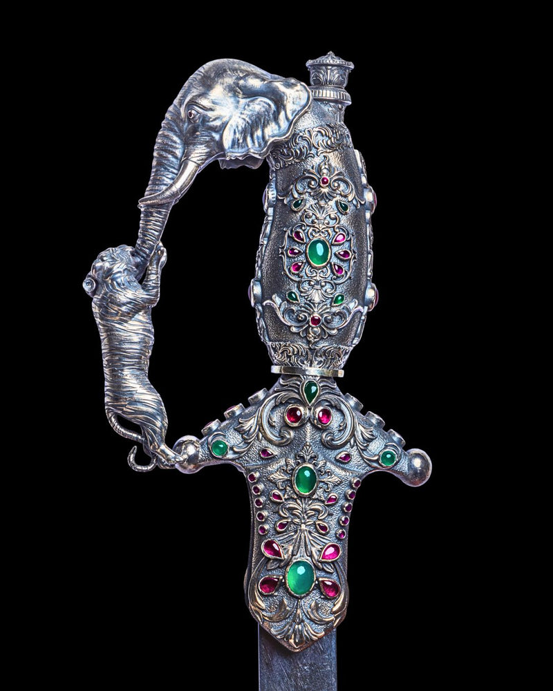 White Lion Jewels — handcrafted silver masterpiece detail