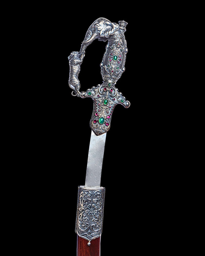 White Lion Jewels — handcrafted silver masterpiece detail