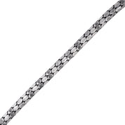 Elegant Snake Skin Pop Handmade Classic Chain in 925 Sterling Silver