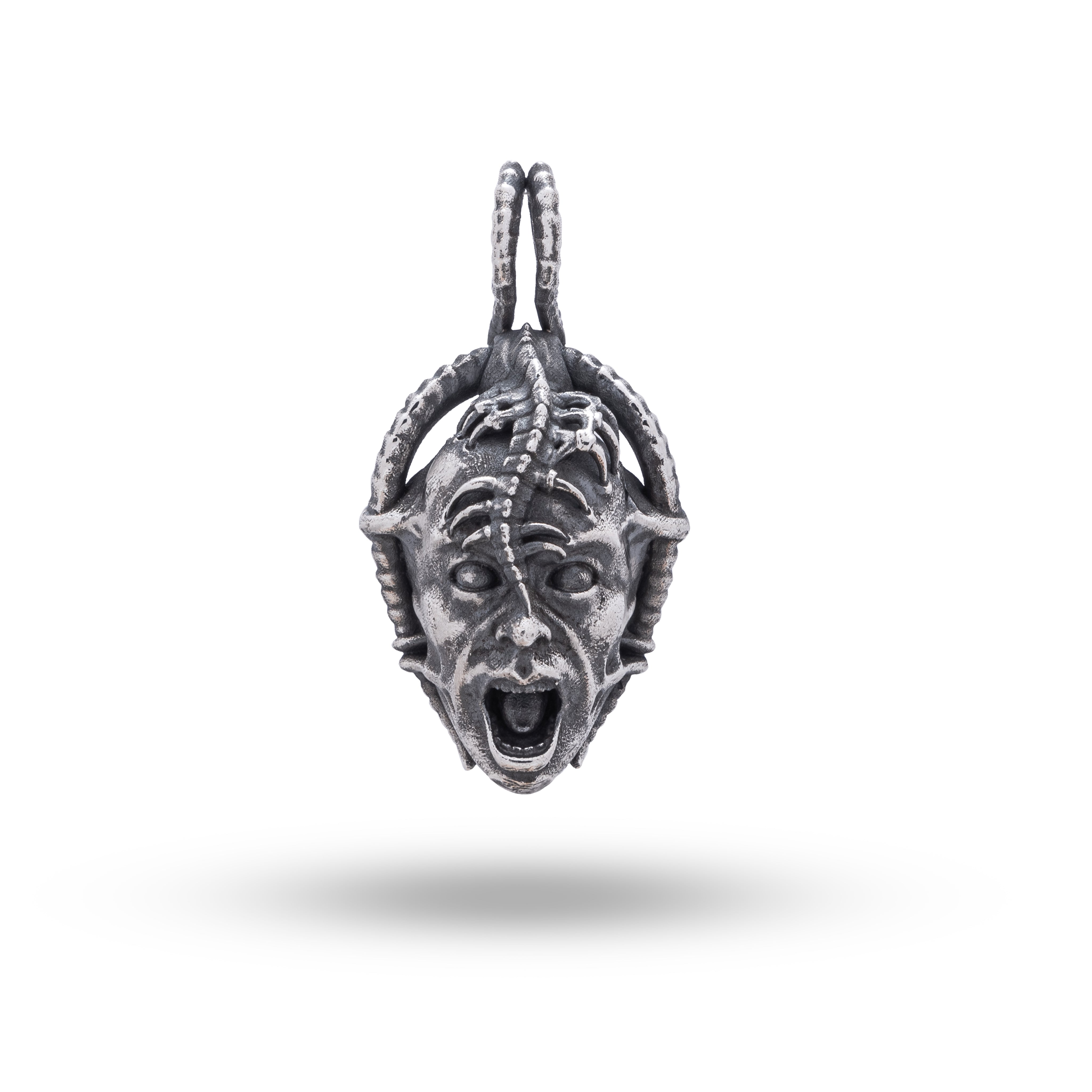 Sterling Silver Pendant with Oxidized Finish by White Lion Jewels