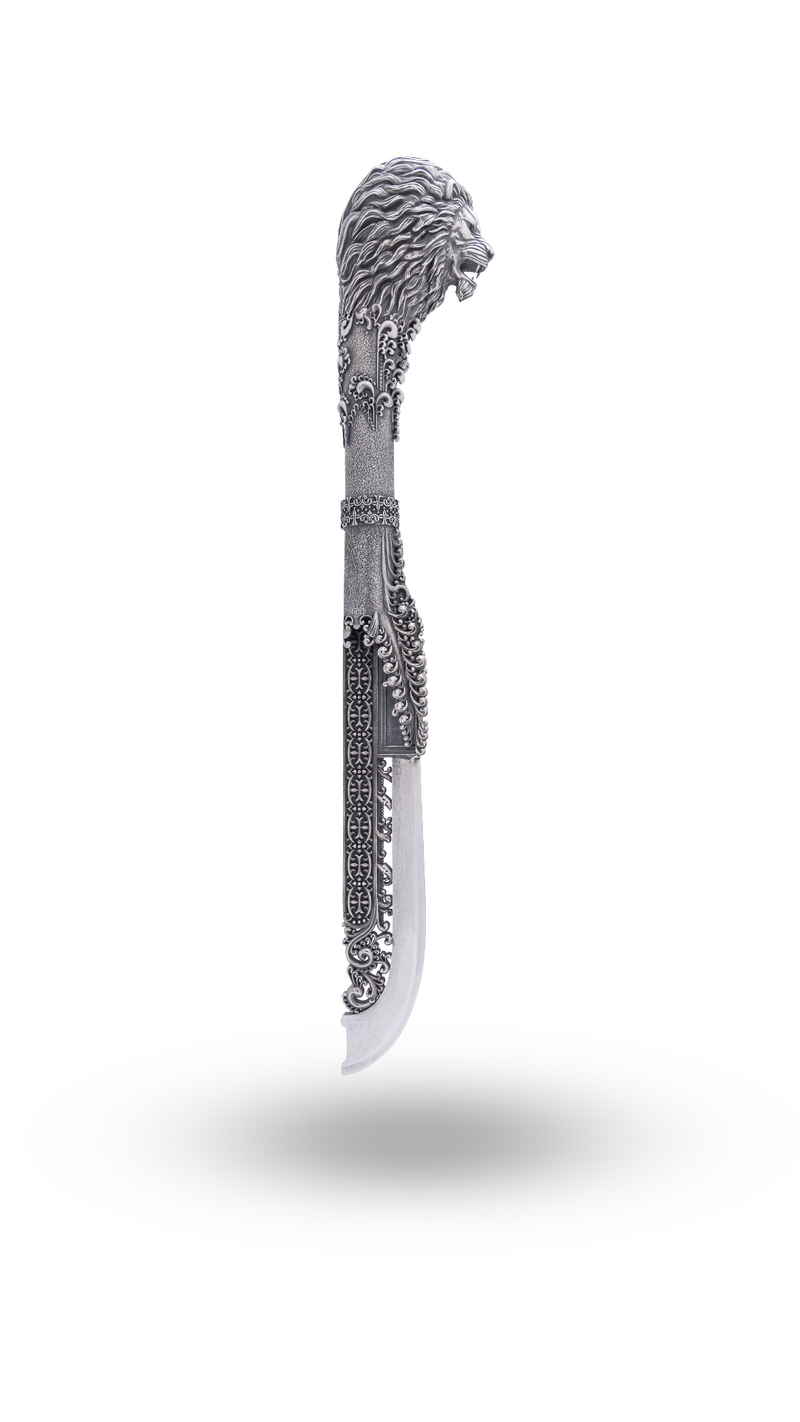 White Lion Jewels — handcrafted silver masterpiece detail