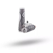 Side view of Peacock Peafowl Bird Luxury Writing Instrument in sterling silver.