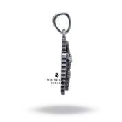 Unique design of the Sumerian Warrior Pendant in 925 Sterling Silver