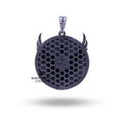 Nickel free and protected Silver Pendant - detailed Garuda design