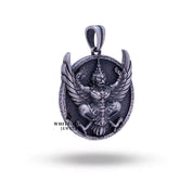 Sterling Silver with 925 purity - Tibetan Garuda Pendant