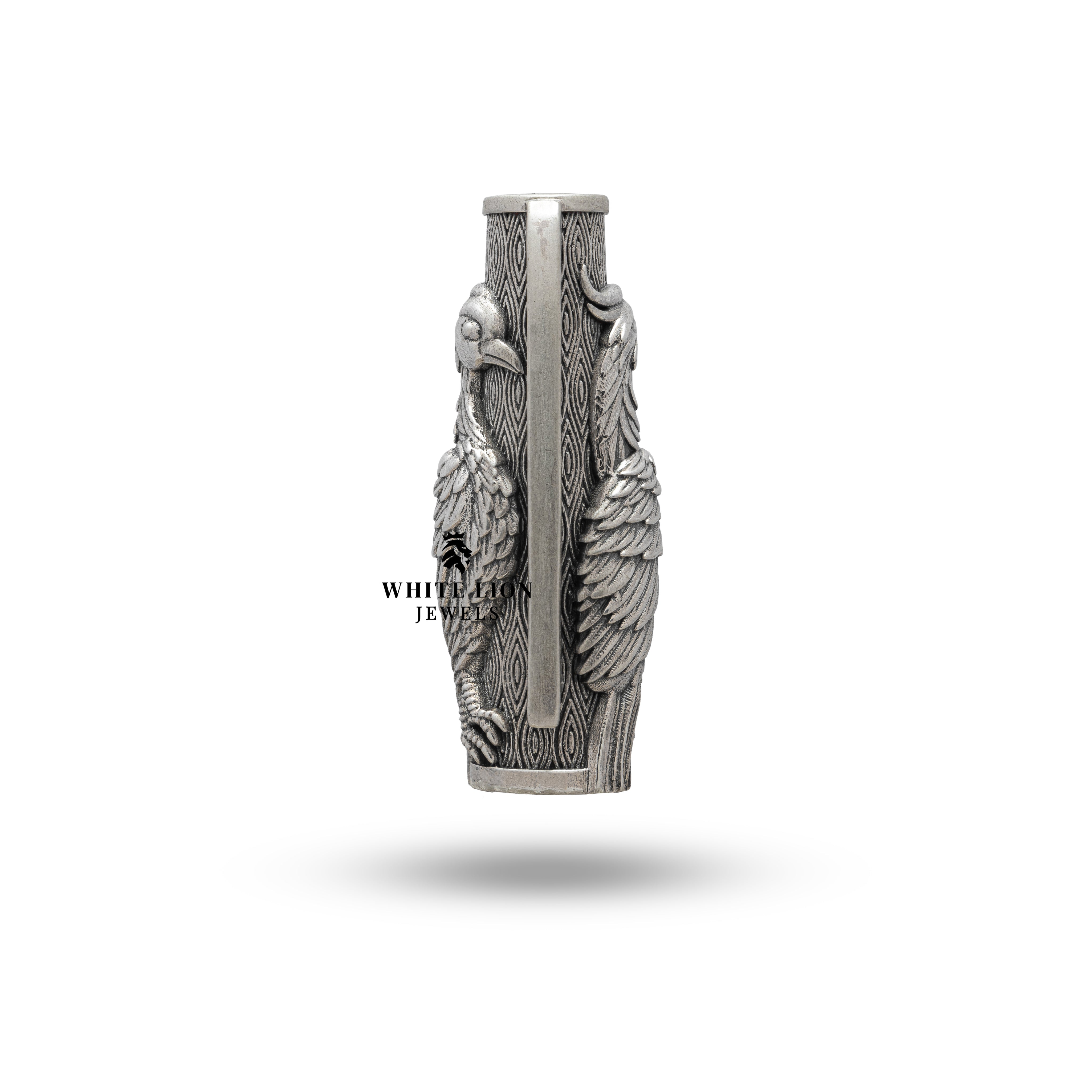 Gift set including Phoenix Fire Bird Fountain Pen beside a premium gift box.