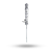 Artisanal craftsmanship of the Horse Face Katar, emphasizing quality and unique design in silver.