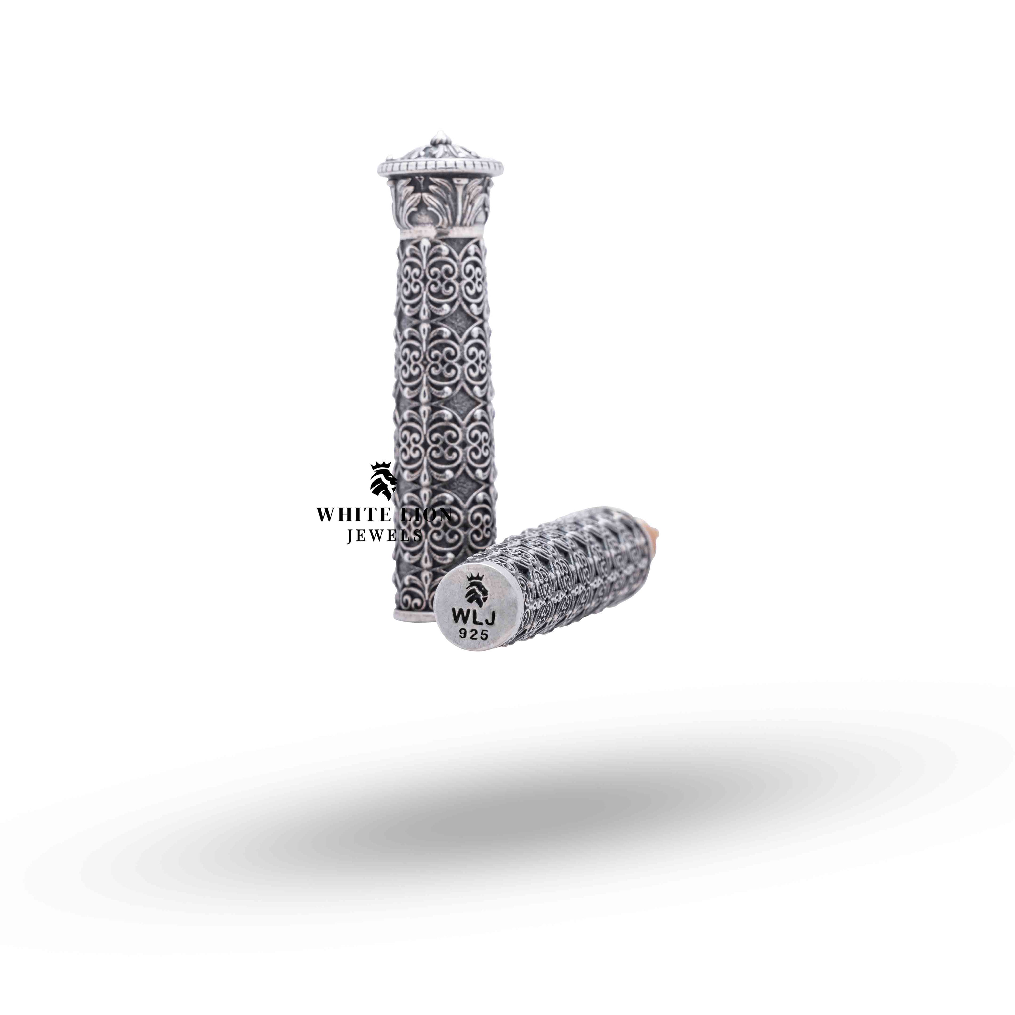 Vintage style Luxury Premium Fountain Pen 925 Sterling Silver