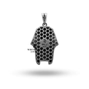 Luxury pendant from White Lion Jewels with clear protective coating, Nickel free