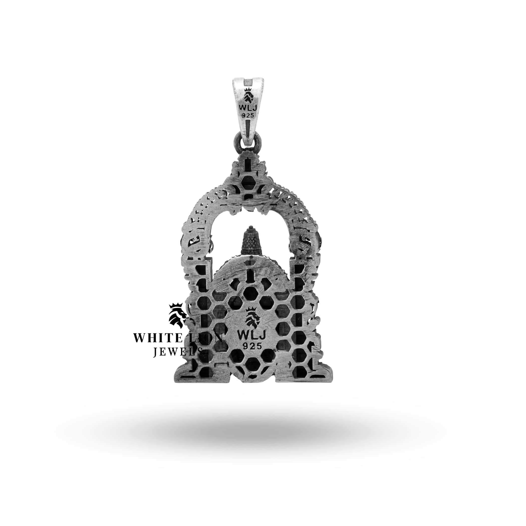 Divine motif of Goddess Padmavati Venkateshwara in Sterling Silver perfect for elegance and spirituality