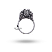 Profile view illustrating the ring's 2.3 cm diameter.