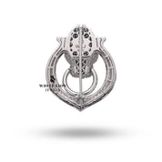 Nickel Free Jaguar Panther Brooch in 925 Sterling Silver with clear protective coating for timeless elegance.
