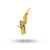 Handcrafted Sterling Silver Brooch with Clear Protective Coating