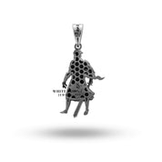 Beautiful packaging of Sikh Baba Deep Singh Martyr Khalsa Military 925 Silver Pendant by White Lion Jewels.