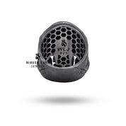 25 Sterling Silver Crack Skull Ring with an edgy, masculine design, suitable for special occasions.