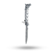 Traditional usage of Horse Face Katar in a cultural setting, reflecting its heritage and elegance.