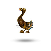 Nickel-free Duck Brooch accessory, ideal for adding a touch of sophistication to any outfit.