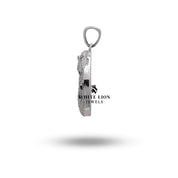 Elegant evening wear accessory - Panther pendant.