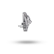 Nature-inspired 3D Panther Brooch in oxidized silver, ideal for adding a wild touch to any outfit.