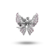 Elegant packaging of Butterfly Ruby 925 Sterling Silver Brooch making it a perfect gift choice.