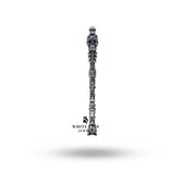 White Lion Jewels' Gothic Skull Pendant, perfect for artistic ensemble