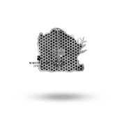 Unique Artisan-crafted 3D Panther Brooch from White Lion Jewels, embodying jungle elegance and sophistication.