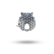 Stylish way to wear the Elegant Panther Brooch as a statement accessory