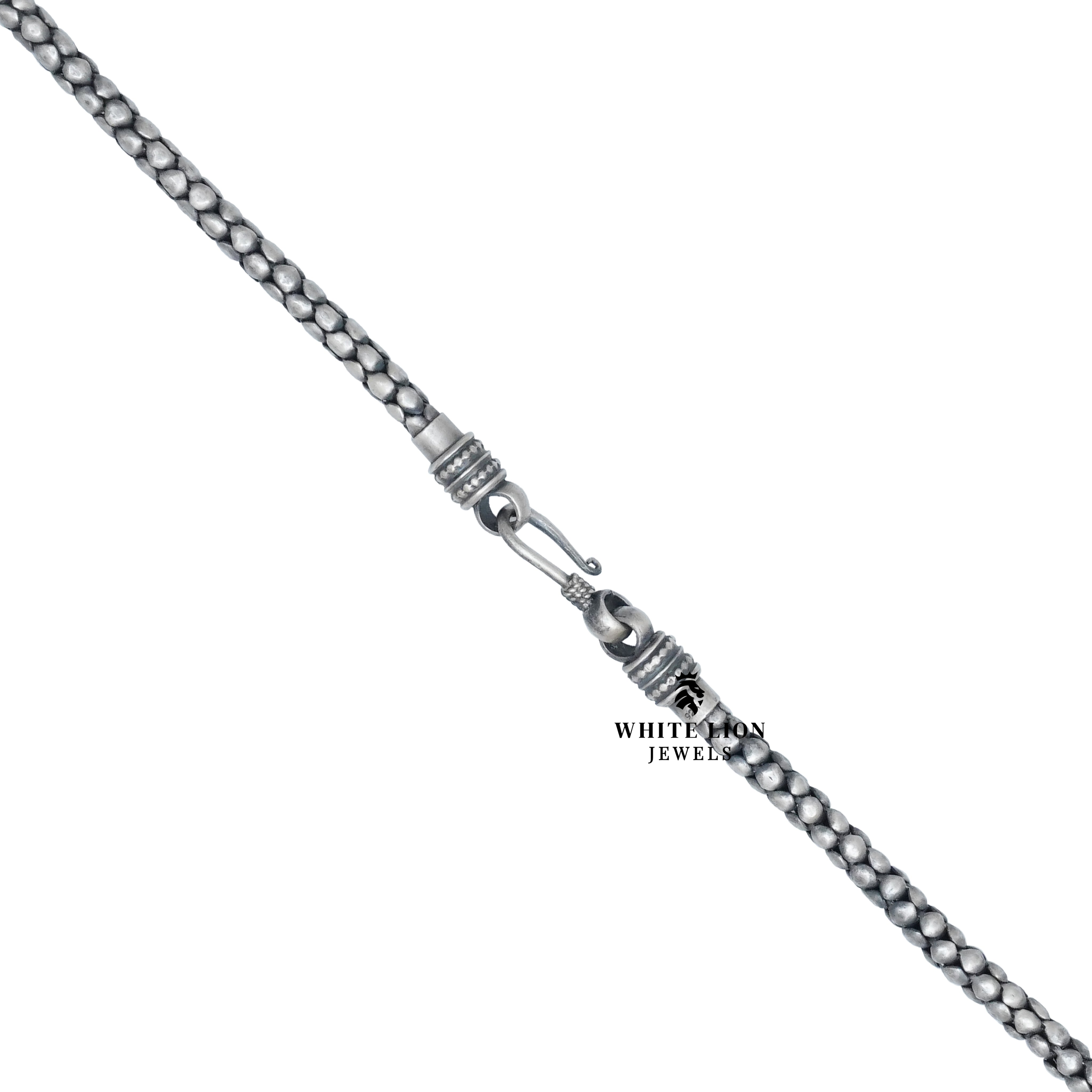 Timeless 925 Sterling Silver Chain by White Lion Jewels