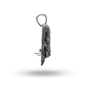 Elegant Craftsmanship Sterling Silver Zodiac Pendant by White Lion Jewels