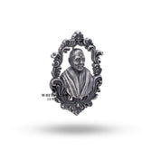 Sterling Silver Brooch of 4.2 cm diameter by White Lion Jewels