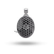 Handcrafted Jesus Crown of Thorns charm in 925 Sterling Silver