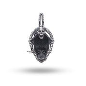 Handcrafted Silver Pendant with Distinctive Design