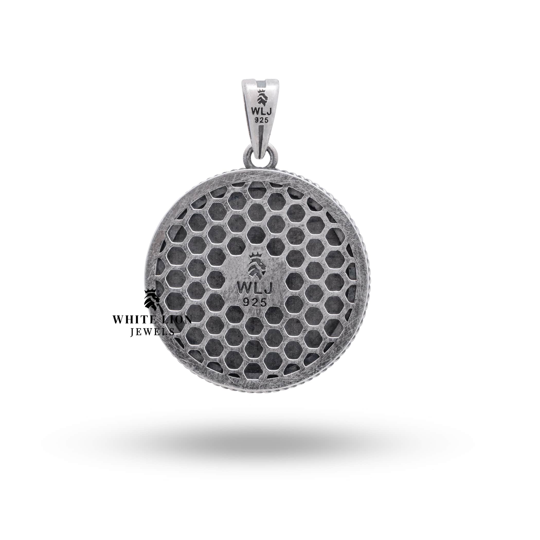 Stunning packaging of Vegvisir Viking Compass 925 Sterling Silver Pendant by White Lion Jewels