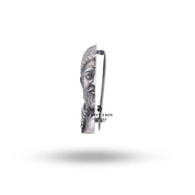 Elegant display of the 925 sterling silver Chhatrapati Raje Shivaji Maharaj Brooch